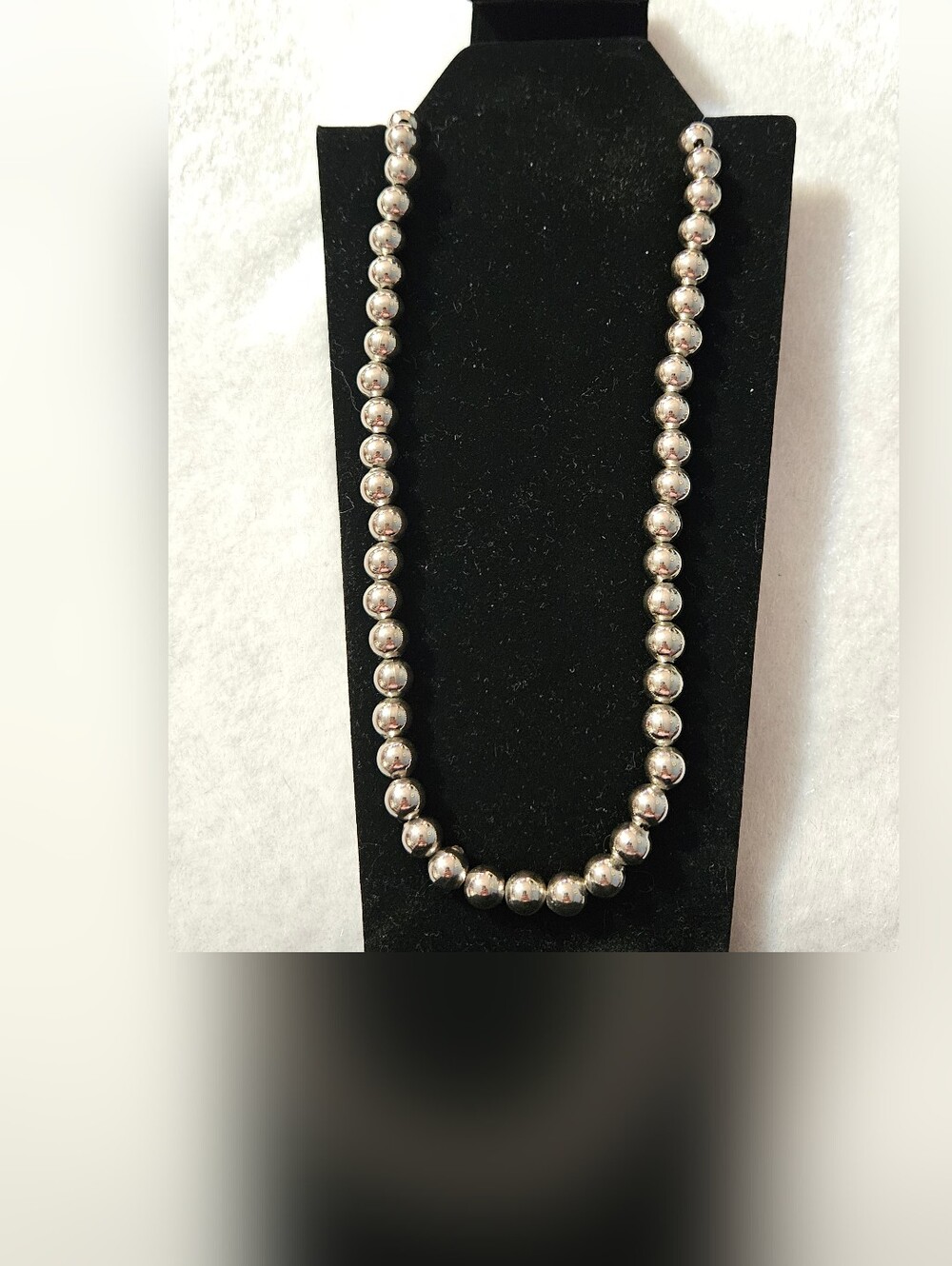 Park Lane Silver-Tone Round Bead Necklace -